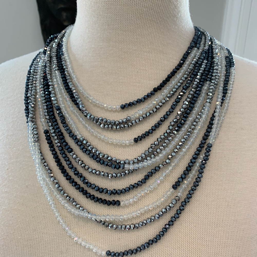 Dennis and Charles Rush designer Fabulous Chrystal necklace